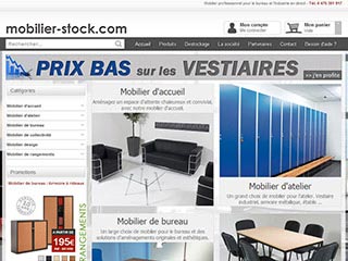 Mobilier-stock : Mobilier de bureau et d'industrie pour les professionnels