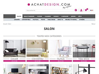 Achatdesign, spécialiste du meuble design contemporain