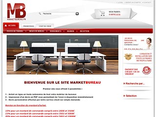 Marketbureau, votre site de  mobilier de bureau professionnel