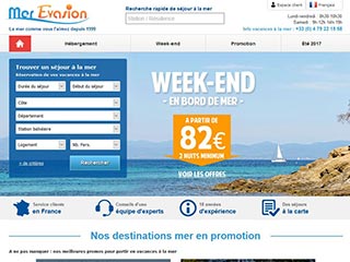 Mer Evasion, réservation et location séjour à la mer