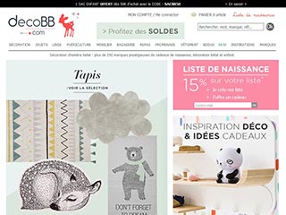 Decobb, la boutique déco pour la chambre de bébé