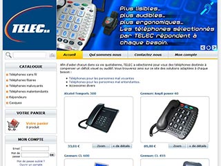 Telec, téléphone à grosses touches