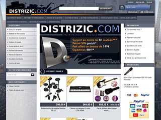 Distrizic, vente en ligne d'instruments à prix Discount