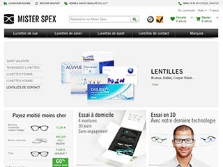 Mister Spex, la boutique de lunettes à acheter en ligne