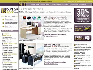 Bureau-stock.com, mobilier de bureau en stock à prix d'usine