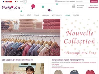 Marie Puce, créateur de vêtements pour enfants chics et tendance