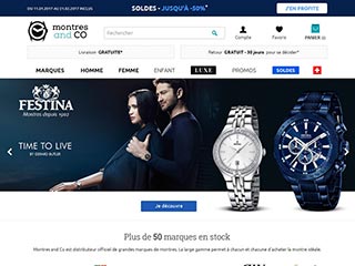 Montres & Co, boutique de montres en ligne